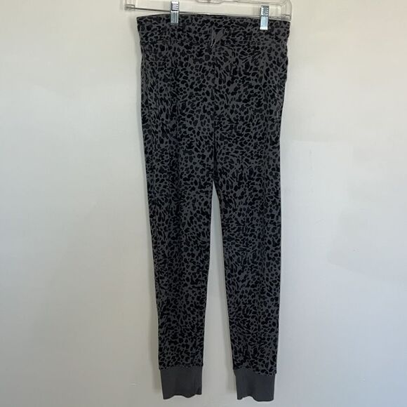 Old Navy girls 10/12 leopard print comfy sweats sweatshirt hoodie sweatpants - Picture 10 of 14